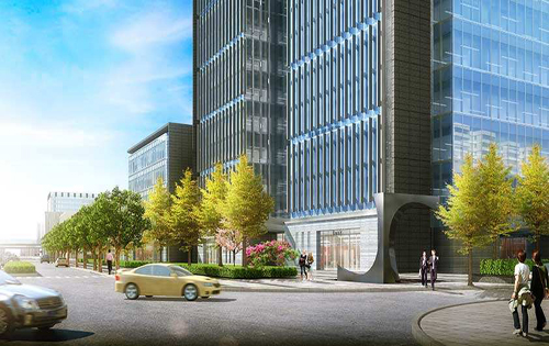 玖安广场外立面